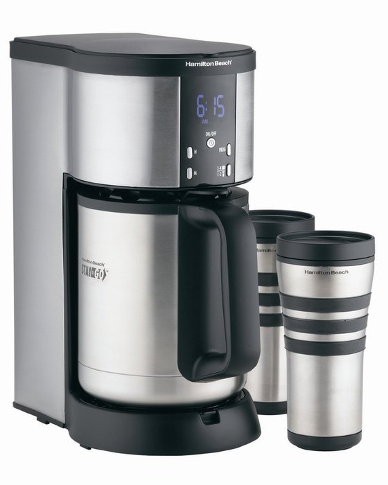 Hamilton Beach HB Deluxe Thermal Coffeemaker N2