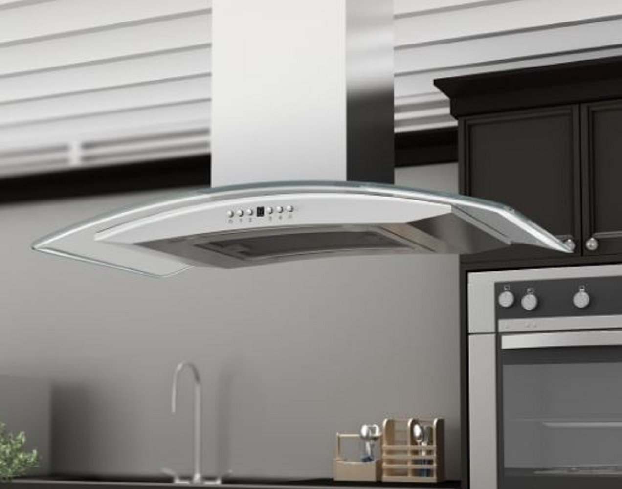 Z Line GL14i-36 760 CFM Island Mount Range Hood, 36