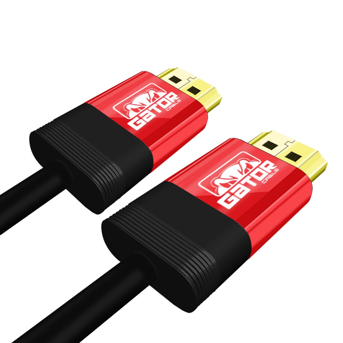 Gator Cable 75 feet Red HDMI Cable with rugged and durable aluminum ...