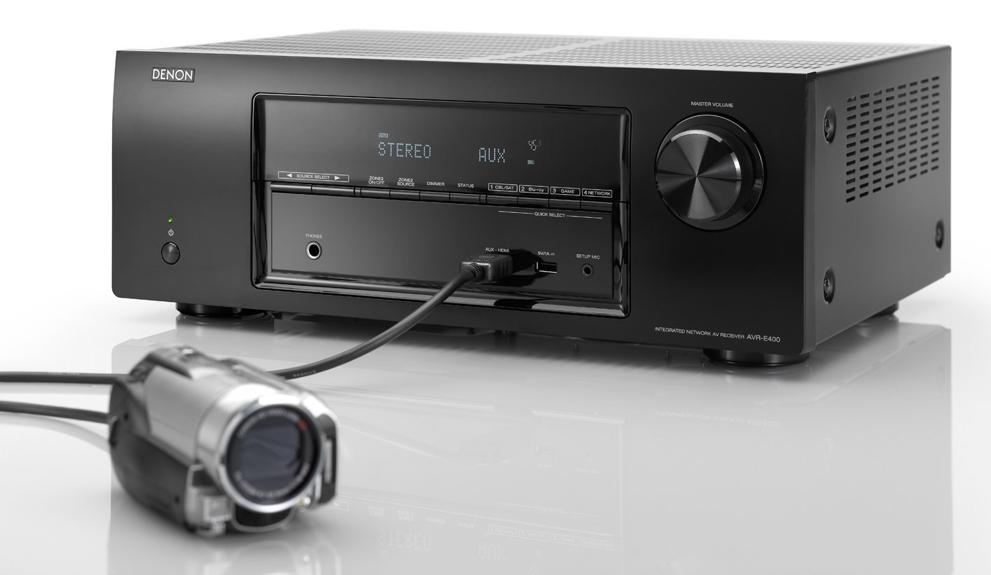 Denon AVRE400 7.1 Integrated Network AV Surround Receiver with Airplay
