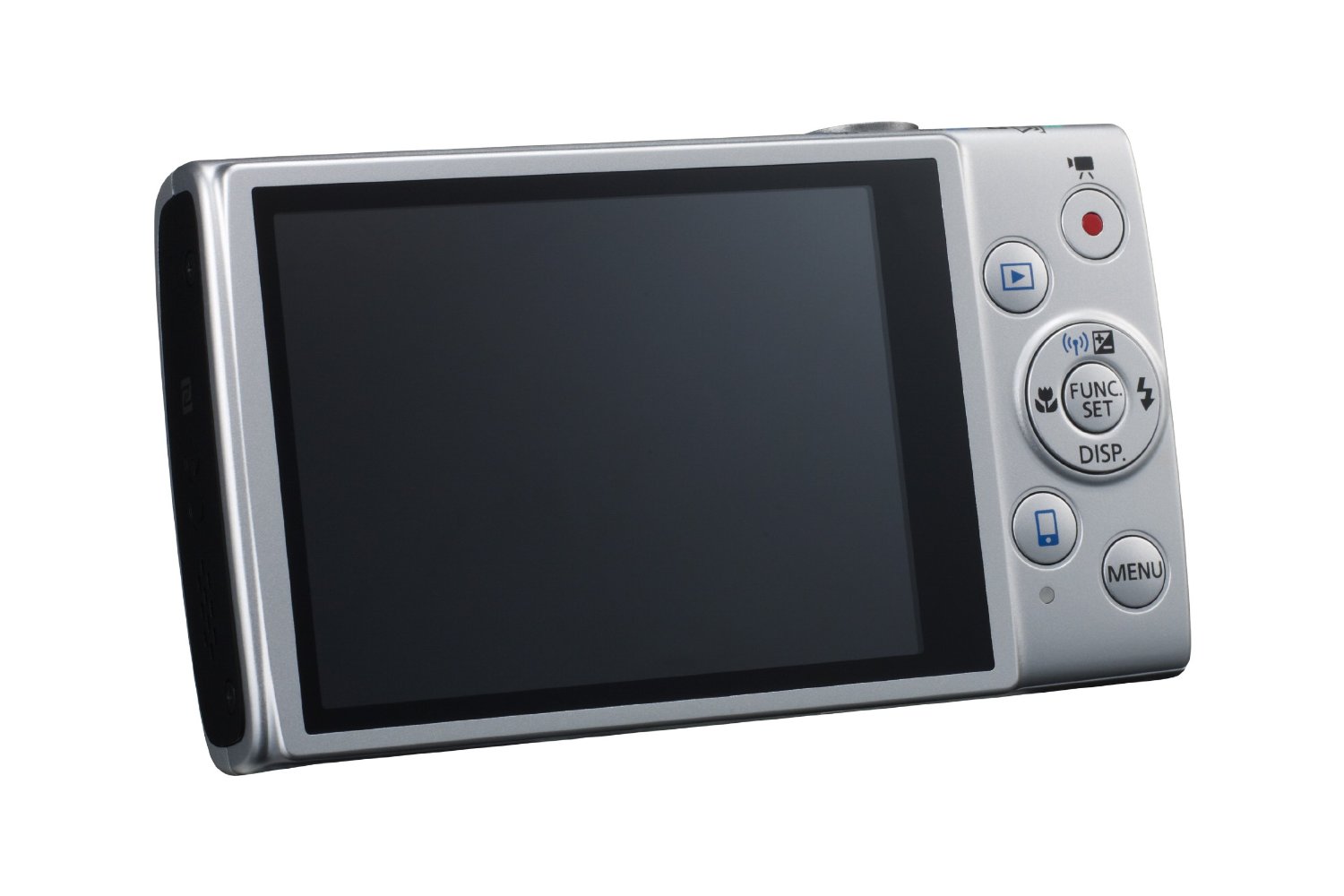 Canon PowerShot ELPH 340 HS 16MP Digital Camera (Silver) N25 free image