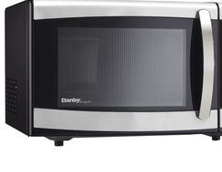 0.9 Cu. Ft. 900w Countertop Microwave in Silver By Danby- Cooking Power: 900 Watts- Product Type: Countertop-... N2