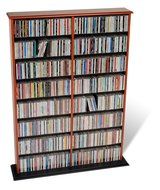 Double Width Multimedia Storage - Cherry