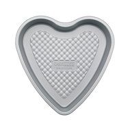 Cake Boss Professional Nonstick Bakeware 9-Inch Heart Cake Pan, Silver N4