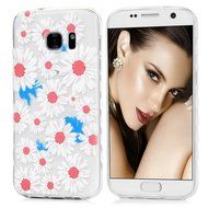 Badalink Galaxy S7 Case Shock-Absorbing Drop Protection TPU Bumper Protective Back Cover Slim-Fit Flexible Easy... N6