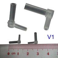 CEYE For CANON HP Brother EPSON Lexmark CISS CIS DIY Parts Tube Elbow Connector 30pcs V1