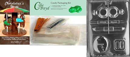 Cybrtrayd K071 Makeup Kit Chocolate Candy Mold with Exclusive Cybrtrayd Copyrighted Chocolate Molding Instructions N2