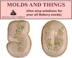 50th Anniversary, Birthday Plastic Cake Pan N3