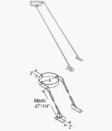 Chimney Plus 281608 Duravent 8'' Extended Roof Bracket