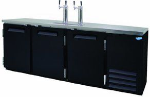 Four Beer Dispenser, 4 Kegs, 26 Cubic Feet
