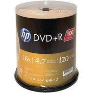 HP DR16100CB 4.7GB 16x DVD+Rs (100-ct Cake Box Spindle) consumer electronics