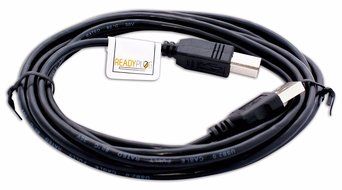 10ft ReadyPlug&reg; USB Cable for: Hewlett Packard CB755AB1H Hp Deskjet F4580 Wireless All-in-one Printer/scanner/...