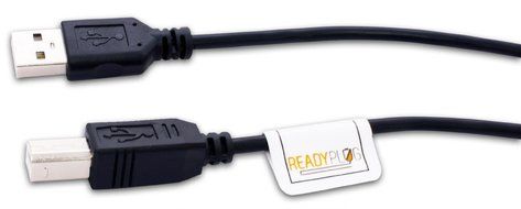 10ft ReadyPlug&reg; USB Cable for: Hewlett Packard CB755AB1H Hp Deskjet F4580 Wireless All-in-one Printer/scanner/... N2