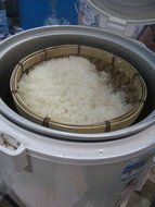Automatic Sticky Rice Steamer Basket (0.5 Liter) N2