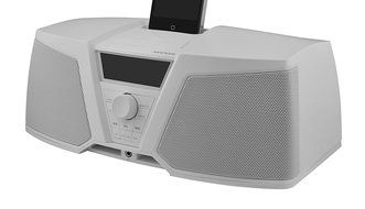 kicker iK150 AM/FM Radio with iPod and iPhone Dock N4