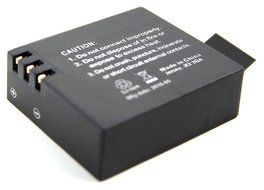 DURAGADGET Exclusive SJCAM Action Camera Battery - 1x Rechargeable 3.3Wh Li-ion Battery (900mAH, 3.7V) for the... N3