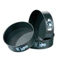 Startony Non Stick Set of 3 Round Springform Pan with Loose Base Cake Baking Tin Interlocking Bakeware 5 inch... N15