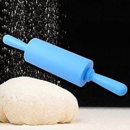 Y&amp;XL&amp;H Mini Silicone Rolling Pin Dia.4.3cm x L 22cm Food Safe Silicone Material Random Colors N5
