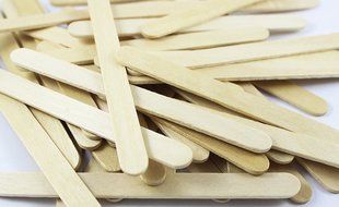 Wooden Ice Cream Stick &bull; Popsicle Stick &bull; Caramel Apple Stick &bull; Crafts Stick &bull; Wooden Treat Sticks &bull; Building... N10