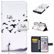 UNEXTATI iPhone 6 / iPhone 6s Case, Premium Wallet Case with Black Cover, Card Slot, Kickstand Function, Magnetic... N7