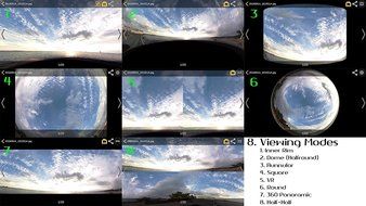 LZ 360 Panoramic DVR Wi-Fi Action Camera with Waterproof case and mounting accessories, - Ultra HD 2448P, 16M,... N4