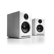 Music Hall USB-1 Turntable Package With Pair of Audioengine A2+ Desktop Speakers (White)