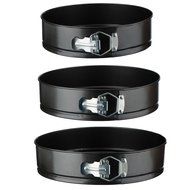 Gabkey 7 inch circular Springform interlocking and leak-proof seal carbon Cake Pan N6