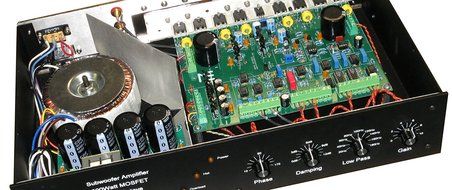MB402 MOSFET Stereo Power Amplifier
