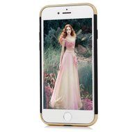 iPhone 7 Case (4.7 inch) - 3 in 1 High Impact Shockproof Anti-slip Lightweight Bumper Plating Frame Oleophobic...