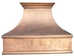 Copper Best H7 362127L Copper Custom Kitchen Hood for Old House Style Kitchen 36 inches