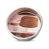 Sweet Creations 4825 Pure Aluminum Round Cake Pan N3