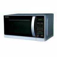 Sharp R-62A0(S)V 800-watt Microwave Oven with Grill, 20-Liter