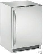 U-Line CLRCO2175S01 24" Freestanding or Built In Counter Depth Compact Refrigerator with 2.5 cu.ft. Capacity,...