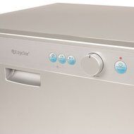 EdgeStar 6 Place Setting Countertop Portable Dishwasher - Silver