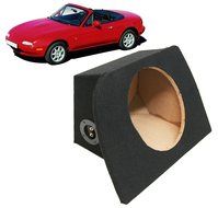 1990-2005 Mazda MX-5 Miata Custom Fit Single 10&quot; Subwoofer Enclosure Sealed Sub Box N4