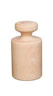 KitchenCraft Home Made Beechwood Pork Pie Dolly Mold, Medium