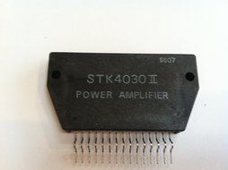 STK4030II Power Amplifier 35W LOT OF 4 + Heat Sink Compound ORIGINAL NEW SANYO
