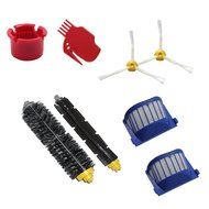 Hongfa Irobot Roomba Brush and Filter Replacement 3-armed Side Brush, Flexible Beater Brush, Bristle Brush, Roomba...