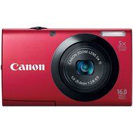 Canon PowerShot A3400 IS 16.0 MP Digital Camera with 5x Optical Image Stabilized Zoom 28mm Wide-Angle Lens with... N12