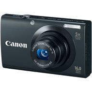 Canon PowerShot A3400 IS 16.0 MP Digital Camera with 5x Optical Image Stabilized Zoom 28mm Wide-Angle Lens with... N13