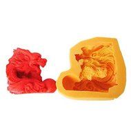 Sher Chinese Zodiac Dragon Baking Fondant Cake Chocolate Candy Mold,L7cmW6.6cmH2.7cm N2