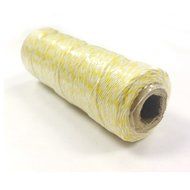 Wrapables Cotton Baker&#039;s Twine 4ply 110 Yard, Metallic Gold N26