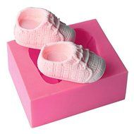 HT BAKEWARE | 3D Baby Shoes Silicone Mold N3