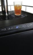 Kegco KOM30S-1 Digital Kombucha Keg Cooler - Black Cabinet with Stainless Steel Door