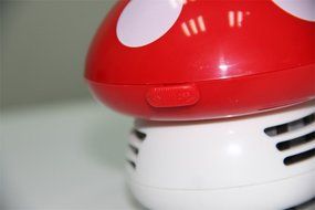boutique1583 Mushrooms Mini Vacuum Cleaner Desktop Keyboard Cleaning Tool