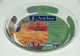 Anchor Hocking Company 82638L11 Oven Basice Pie Plate 9&quot; (Pack of 6)