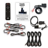 Acoustic Audio AA5102 Home 5.1 Speaker System with Bluetooth Optical Input and 4 Extension Cables N2
