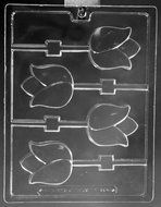 Cybrtrayd Tulip Lolly Chocolate Candy Mold