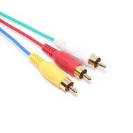 GBSELL 5ft HDMI Male to 3 RCA Video Audio AV Cable Cord Adapter for TV HDTV DVD 1080P N2