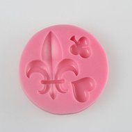 Y&amp;XL&amp;H Plam and Peach Fondant Cake Chocolate Silicone Molds,Decoration Tools Bakeware N5